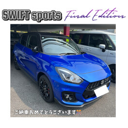 スイフトスポーツZC33Sファイナルエディションご納車です♡